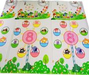 Vista Trade Baby Play Mat - Extra Large and Thick Play Mat for Floor | Safe and Comfortable Play Matt for Baby | Ideal for Infants and Toddlers | Durable and Easy to Clean （200 * 180 * 1 cm)