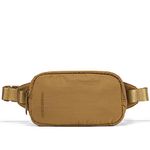 Mini Belt Bag 0.7L, Pander Waterproof Mini Everywhere Fanny Pack Purse for Women and Men. (Brown)