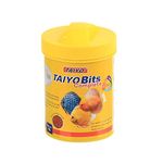 TAIYO Bits Complete Aquarium Fish Food for All Tropical Fishes | The Natural Color Enhancer | 70 g