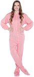 BIG FEET PAJAMA CO. Pink Jersey Kni