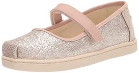 TOMS Girl's Mary Jane Flat, Multicolor, 5 UK Child