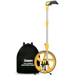Zozen Distance Measuring Wheel in Feet and Inches, Collapsible Measure Wheel - Imperial Industrial with Big Kickstand to Keep Stand, Include Backpack, Adapt to Various Roads.