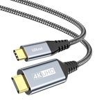 LDLrui USB C to Mini HDMI Cable 5Ft,4K@60Hz Type C to Mini HDMI 2.0 HDR Cord for Laptop,MacBook,iPad Pro,iPhone 15 Series,Galaxy S Series,Switch,Xbox,Ps5,Steam Deck to Portable Monitor