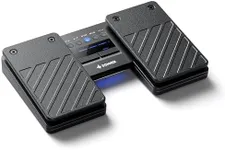 Donner Wireless Bluetooth Page Turner Pedal for iPad Tablets Phone Foot Pedal, Black