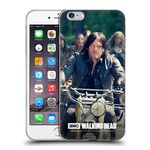 Head Case Designs Officially Licensed AMC The Walking Dead Bike Ride Daryl Dixon Soft Gel Case Compatible With Apple iPhone 6 Plus/iPhone 6s Plus