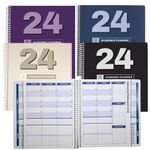 Order Out Of Chaos 2024-25 Academic Planner, Daily, Weekly & Monthly Time Management School Agenda, Size 8.5x8.25 (Midnight)