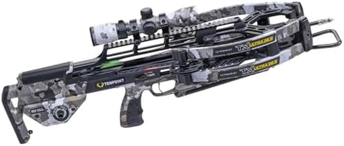 TenPoint TX Ultra 26.5, Vektra - 410 FPS - Our Shortest Forward Draw Crossbow Ever - Equipped with 100-Yard RangeMaster Scope, Ambidextrous Safety + ACUslide MAXX Cocking & De-Cocking System