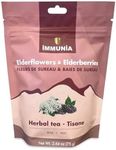 Elderflower & Elderberry Herbal Tea. A Delicious Duo! Herbal Tea to Relieve The Symptoms of colds and flu. Rich in quercetins. 75 g Format (Bulk)…