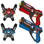 FORHISHER Laser Tag Set with Vest,Laser Tag Guns for Kids Teenager Adults Family Group Fun,Lazer Tag Toys Set Of 2 Player, Best Gift for 4 5 6 7 8 9 10 11 12+ Year Old Boys Girls