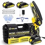 TOOLIFE Mini Chainsaw Cordless 6 in