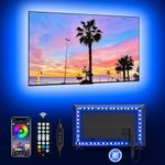 MATICOD LED Lights for TV Led Backlight, 16.4ft RGB Led Strip Lights for TV Lights Behind, USB Led Light Strip for 55-70in TV, Bluetooth APP Control Music Sync Ambient Lighting for Gaming Room …