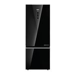 Haier 325L 2 Star Frost Free Bottom Mount Refrigerator|Premium Black Glass|Convertible 14-in-1|Jhukna Mat-Bottom Freezer|Digital Display|Triple Inverter|Twist Ice Maker (HRB-3752PKG-P, Black Glass)