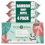 Eco Soul Bamboo Baby Wipes |256 Cou