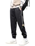 Lymio Track Pant for Men || Men Track Pant || Track Pant (TP-36-38) (XL, Black)