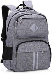 HOPYOCK-Sac D'école Garçon Cartables Scolaires Fille,Multi-poches Scolaire Sac avec Sesign Réfléchissant,Étanche Sacs d'école pour Enfants