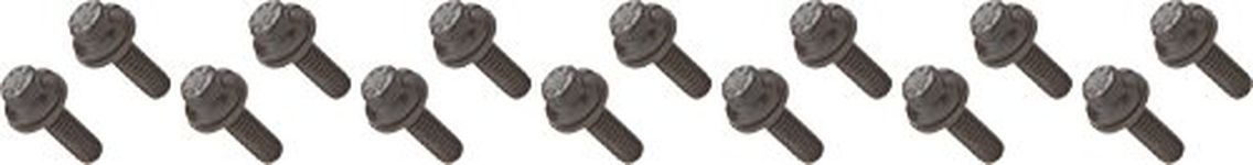 ARP 1007504 Hex Style Valve Cover Bolts, Chrome Moly Steel with Black Oxide Finish, Package of 14, for Select Cast Aluminum Covers