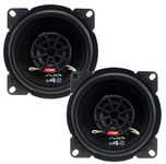 VIBE Slick 4” Coaxial speaker - 50/150 W (RMS/MAX) SLICK4-V7, Black