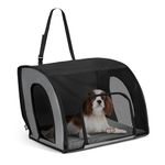 K&H Pet Products Travel Safety Pet Carrier Medium Gray 24" x 19" x 17"
