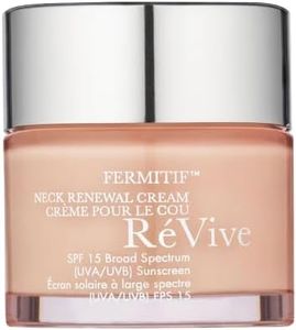 RéVive Fermitif Neck Renewal Cream - Neck and Décolletage Tightening Cream - Broad Spectrum SPF 15 Sunscreen - Anti-Aging, Reduces Fine Lines & Smooths Skin, 2.5 OZ