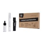 Lumetallix: Easy to Use Instant Lead Detection Test Kit for, Paint, Ceramics, Glass, Toys, and more. Fast and Reliable Results in Seconds - Results Glow Instantly under UV light when positive.