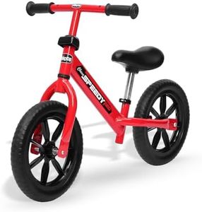 Chicco Speedy Red Balance Bike | Pedal-Free Bike | Anti-Puncture EVA Wheels | Adjustable Seat Height | Adjustable Handle Bar Height | BIS Certified