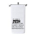 Funny Movie Inspired Kitchen Home Decor Hostess Gift Flour Sack Towel Dish Towel Hand Towel (I was A Jedi CA)