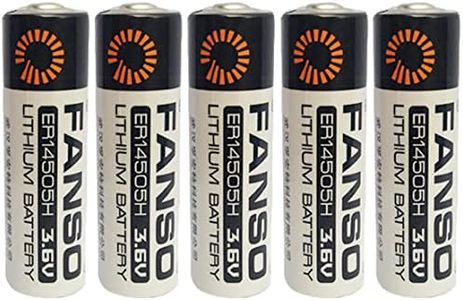 Fanso ER14505H 3.6V AA Lithium Battery 2.7Ah, Compatible with LS14500 (5 Batteries)