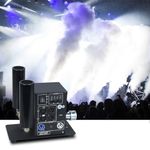 2 Shot LCD Display Co2 Jet Machine Co2 Cannon Valve Stage Fog Machine Spray 8-10m for Events Nightclub Stage Performance 30W