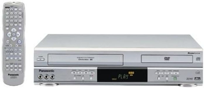 Panasonic PV-D4743S Progressive-Scan DVD-VCR Combo , Silver
