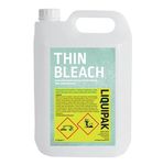 Liquipak Thin Bleach 5L - Household Bleach for Cleaning Toilets, Drain, Floors