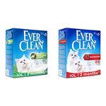 Ever Clean Extra Strong Clumping Cat Litter, 10 Litre, Scented & Multiple Cat Litter, 10 Litre, Scented