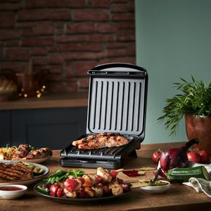 George Foreman Small Electric Grill – Black