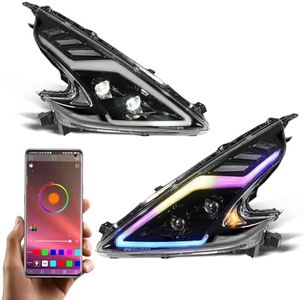 Archaic Headlights Assembly Compatible for Nissan 370Z Z34 2008-2020