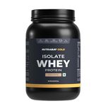 Nutrabay Gold Whey Protein Isolate Powder - 1kg, Cold Coffee | 26g Protein, 6.2g BCAA | Easy to Digest | NABL Lab Tested | Muscle Growth & Recovery | Rich in Glutamic Acid | For Men & Women