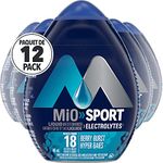 MiO Sport Berry Burst Liquid Water Enhancer, 48ml (Pack of 12)