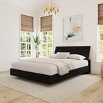 Nexera 225306 Avenue Storage Headboard, Full, Black