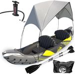 KP Inflatable Kayak 2 Person with D