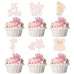24Pcs Oh Baby Cupcake Toppers Baby 