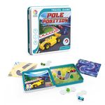 SmartGames Pole Position Metal Box Travel Game with 48 Challenges for Ages 7 - Adult