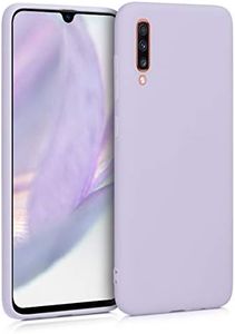 kwmobile Housse Compatible avec Samsung Galaxy A70 Coque - Housse de téléphone Protection Souple en Silicone - Lavande