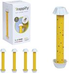 Trappify Hanging Fly Traps Outdoor: Fruit Fly Traps for Indoors | Fly Catcher, Gnat, Mosquito, & Flying Insect Catchers for Inside Home - Disposable Sticky Fly Trap for Indoor House Pest Control (4)