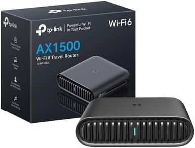 TP-Link TL-WR1502X Portable Router WiFi 6 AX1500Mbps, Mini Travel Router for Home & Travel, WiFi Router, VPN Router, Gigabit Ports, USB Port, Enjoy Network Anywhere, Type-C Power, Pocket-sized