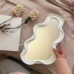 XYCONCEP 10 x 16 inch Wave Mirror, 