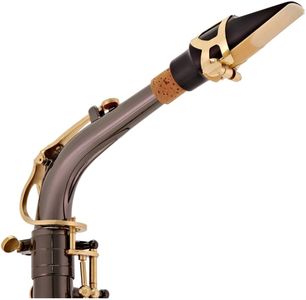 Gear4music Alto Saxophone – Black Gold Finish