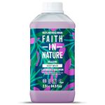 Faith In Nature Natural Lavender & Geranium Body Wash, Relaxing Shower Gel, Vegan & Cruelty Free, No SLS or Parabens, 2.5L Refill