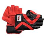 JetFire Ibex College Wicket eeping Gloves (Men, Red)