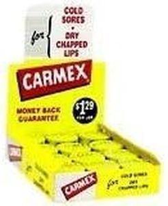 Carmex For Cold Sores Lip Balm - 12 X 0.25 Oz