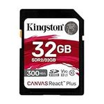 Kingston Canvas React Plus 32GB SD 