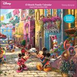 Disney Dreams Collection by Thomas Kinkade Studios: 17-Month 2024-2025 Family Wa