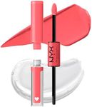 NYX Professional Makeup Lip Gloss, High Pigment, Long Lasting Lip Shine, No Transfer, Shine Loud, 01 Born To Hustle
